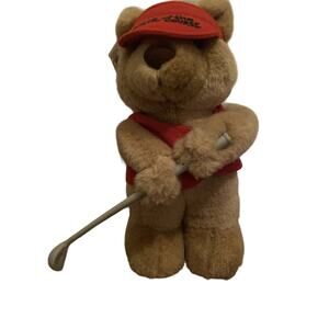 Plush Creations Golf Dad Teddy Bear Pal New With Tags!